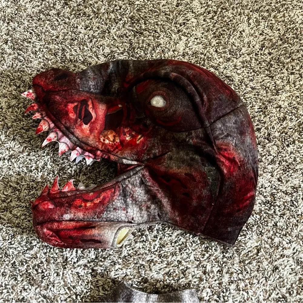 Kids Zombie Dinosaur Costume size 5/6